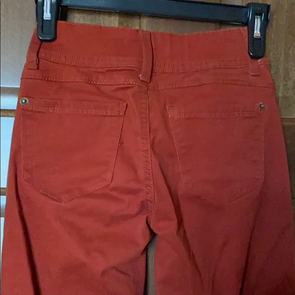 Rust Colored Jeans - Picture 3 of 3